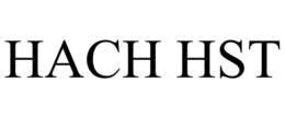 HACH HST trademark