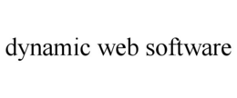 DYNAMIC WEB SOFTWARE trademark