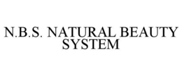 N.B.S. NATURAL BEAUTY SYSTEM trademark