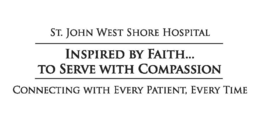 ST. JOHN WEST SHORE HOSPITAL INSPIRED BY FAITH... TO SERVE WITH COMPASSION CONNECTING WITH EVERY PATIENT, EVERY TIME trademark
