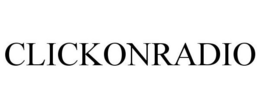 CLICKONRADIO trademark