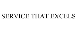 SERVICE THAT EXCELS trademark