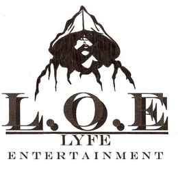 L.O.E LYFE ENTERTAINMENT trademark