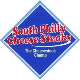SOUTH PHILLY CHEESE STEAKS THE CHEESESTEAK CHAMP trademark