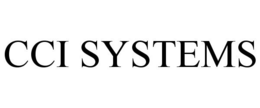 CCI SYSTEMS trademark