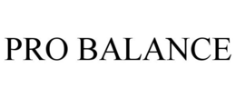 PRO BALANCE trademark