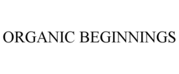 ORGANIC BEGINNINGS trademark