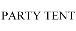 PARTY TENT trademark
