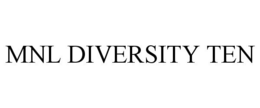 MNL DIVERSITY TEN trademark