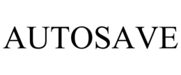 AUTOSAVE trademark