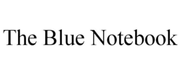 THE BLUE NOTEBOOK trademark