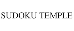 SUDOKU TEMPLE trademark