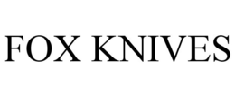 FOX KNIVES trademark