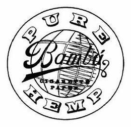 BAMBÚ CIGARETTE PAPER PURE HEMP trademark