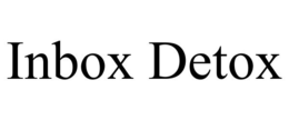 INBOX DETOX trademark