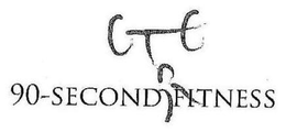 90-SECOND FITNESS trademark