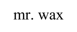 MR. WAX trademark