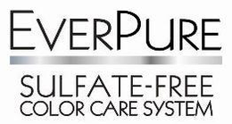 EVERPURE SULFATE-FREE COLOR CARE SYSTEM trademark