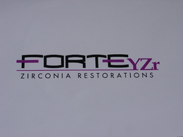 FORTE YZR ZIRCONIA RESTORATIONS trademark