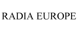 RADIA EUROPE trademark