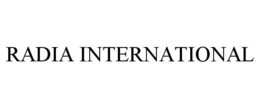RADIA INTERNATIONAL trademark