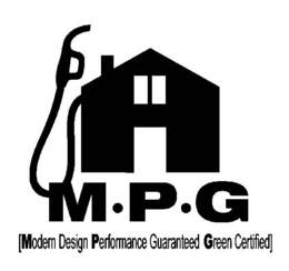 M · P · G [MODERN DESIGN PERFORMANCE GUARANTEED GREEN CERTIFIED] trademark