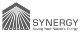 SYNERGY SAVING YOUR NATION'S ENERGY trademark