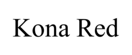 KONA RED trademark