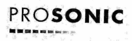 PROSONIC trademark