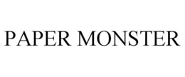 PAPER MONSTER trademark