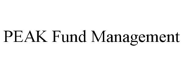 PEAK FUND MANAGEMENT trademark