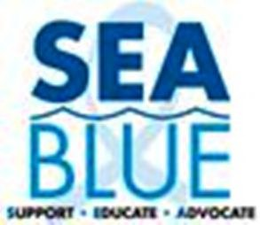 SEA BLUE SUPPORT · EDUCATE · ADVOCATE trademark
