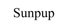 SUNPUP trademark