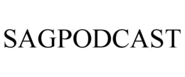 SAGPODCAST trademark
