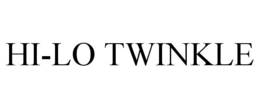 HI-LO TWINKLE trademark