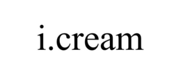 I.CREAM trademark