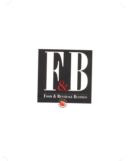 F&B FOOD & BEVERAGE BUSINESS - LEONARDO PUBLISHING trademark