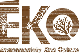 EKO ENVIRONMENTALLY KIND OPTIONS trademark