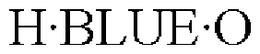 H·BLUE·O trademark
