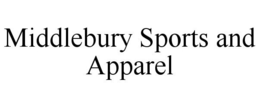 MIDDLEBURY SPORTS AND APPAREL trademark