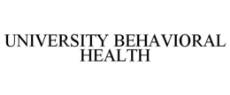UNIVERSITY BEHAVIORAL HEALTH trademark