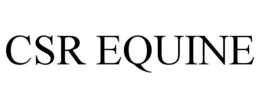CSR EQUINE trademark