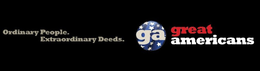 GA GREAT AMERICANS ORDINARY PEOPLE. EXTRAORDINARY DEEDS. trademark