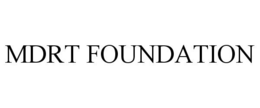 MDRT FOUNDATION trademark
