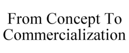 FROM CONCEPT TO COMMERCIALIZATION trademark