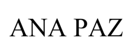 ANA PAZ trademark