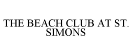 THE BEACH CLUB AT ST. SIMONS trademark