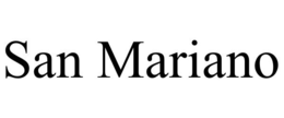 SAN MARIANO trademark