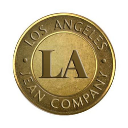 LA LOS ANGELES JEAN COMPANY trademark