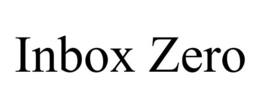 INBOX ZERO trademark